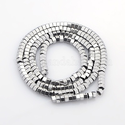 Пятиугольник Electroplate немагнитные синтетический гематит бисер пряди G-P046-04A-1