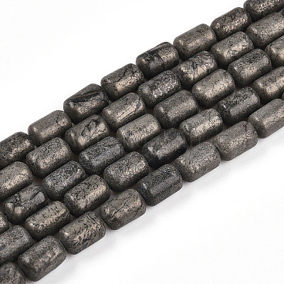 Природного пирита бисер нитей G-N346-01B-01-1