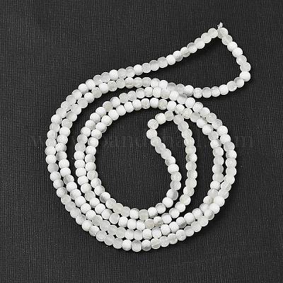 Матовое стекло треск бисер нитей X1-GLAA-U001-4mm-M07-1