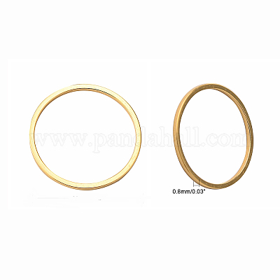 Ионное покрытие (ip) соединительное кольцо из нержавеющей стали 304 STAS-S079-13-B01-NF-1