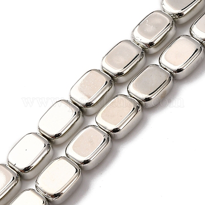 Стеклянные бусины с гальваническим покрытием  EGLA-H109-09D-1