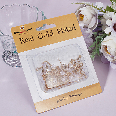 50 шт. крючки для сережек из нержавеющей стали 304 DIY-BBC0001-32-1