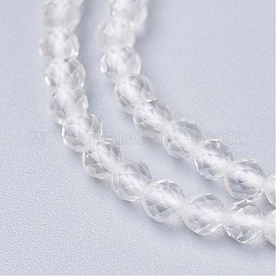 Природных кристаллов кварца бисер нитей G-D166-A-3mm-1