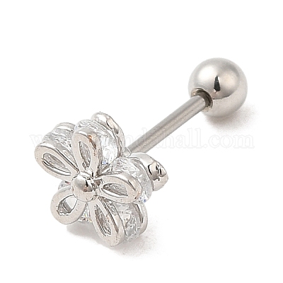 Серьги-гвоздики из циркония&nbsp;LS-EJEW-L265-03P-1