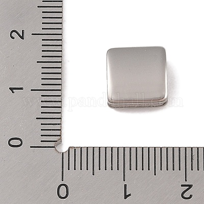 Бусины из нержавеющей стали марки 304 STAS-C109-01A-P-1