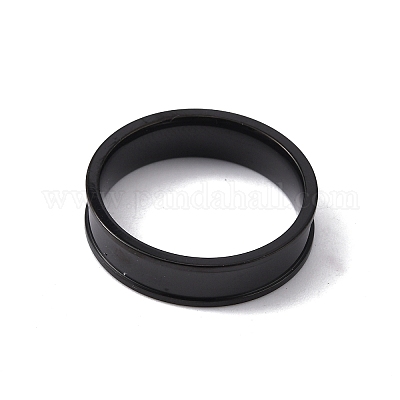 201 закрепка для кольца из нержавеющей стали с канавками STAS-WH0027-27E-EB-1