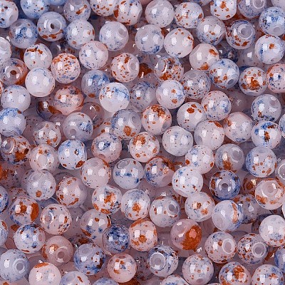 Краски для выпечки стеклянные бусины DGLA-T005-01A-12-1