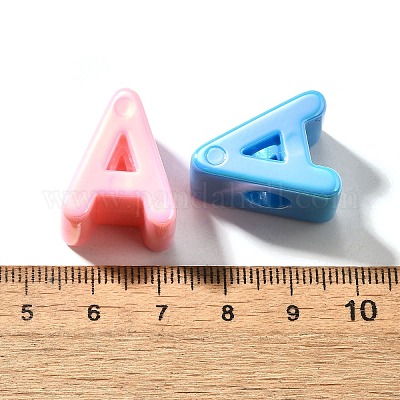 УФ-покрытие непрозрачные акриловые европейские бусины SACR-Z007-01A-1