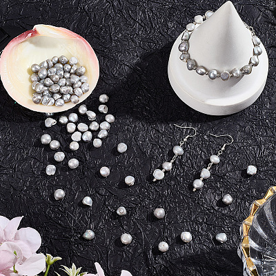 100 шт. бусины из натурального пресноводного жемчуга PEAR-LT0001-03-1