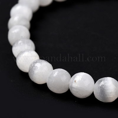 Браслеты-стрейч из натурального селенита BJEW-F414-01A-02-1