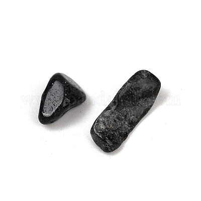 Натуральный турмалированный кварц / черный рутиловый кварцевый бисер G-U032-A04-1