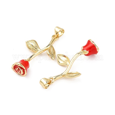 Латунь эмаль подвески KK-K408-36A-G-1