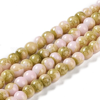 Краска для выпечки стеклянные бусины GLAA-H031-01A-06-1