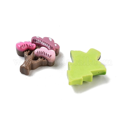 Симпатичные кабошоны из непрозрачной смолы для декодирования RESI-S02-03-1