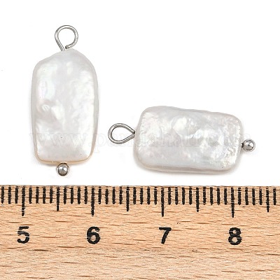 Подвески из натурального пресноводного жемчуга Кеши STAS-D378-02P-1