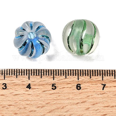 Прозрачные акриловые бусины OACR-H054-09-1