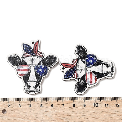 Большие деревянные подвески WOOD-D028-01K-1