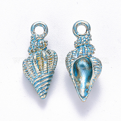 Подвески из эмали и сплава ENAM-N054-019E-1