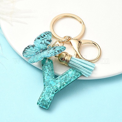 Брелок с кисточкой из смолы X1-KEYC-YW00119-25-1