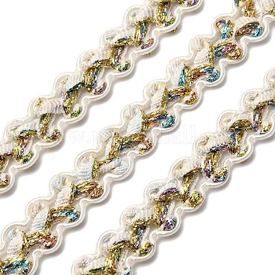 Филигранная кружевная отделка из полиэстера OCOR-Z007-11A-1