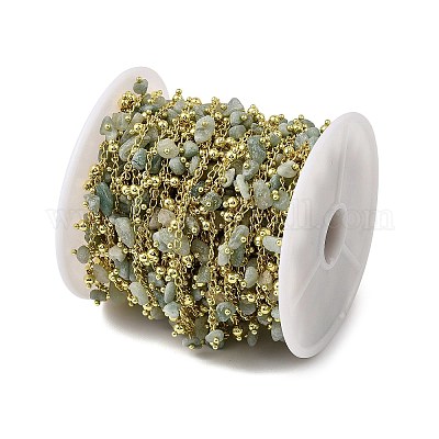 Звенья цепи из латунных самородков ручной работы CHC-L053-11G-05-1