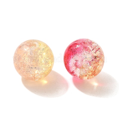 Разноцветные стеклянные бусины GLAA-XCP0012-02B-1