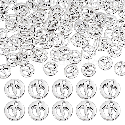 PandaHall 30 pcs Musical Instruments Tibetan Style Alloy Pendants with Hole for DIY Jewelry Making TIBEP-PH0004-43AS-1