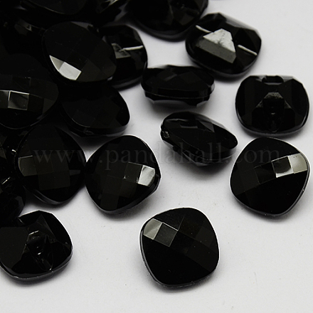 Taiwan bottoni acrilico rhinestone BUTT-F018-15mm-01-1