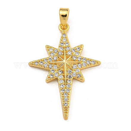 Стойки обшивки латунь микро проложить Циркон подвеску KK-U035-07G-01-1