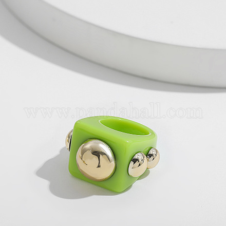 Милые кольца из смолы и пластика FS-WG19313-04-1