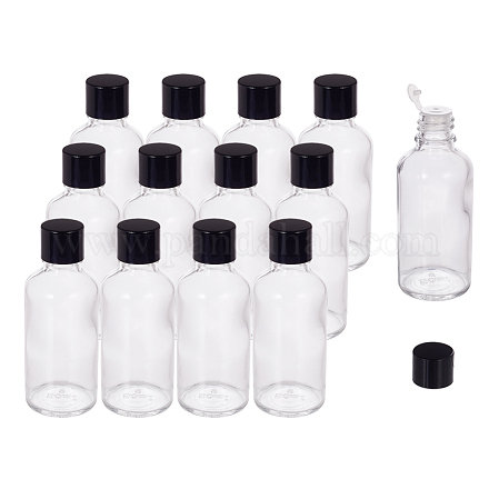 Benecreat botella de aceite esencial de vidrio de 50 ml MRMJ-BC0001-74-50ml-1