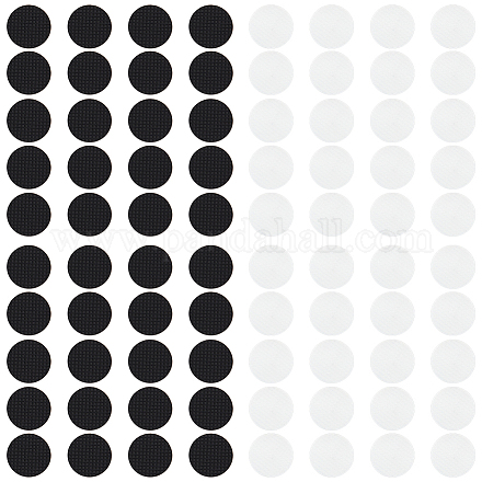 4 комплект двухцветных пластиковых накладок для медиаторов AJEW-CN0002-33-1