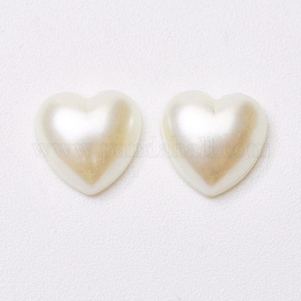 Cabochons de perles acryliques X-MACR-E009-8mm-J02-1