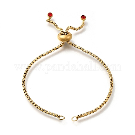 Регулируемый слайдер из нержавеющей стали 304/изготовление браслетов-боло STAS-I153-03G-02-1