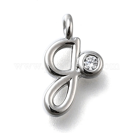 Латунные микро проложить кубического циркония подвески KK-B132-12P-G-1