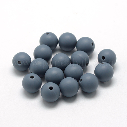 Perles de silicone écologiques de qualité alimentaire SIL-R008A-15-1