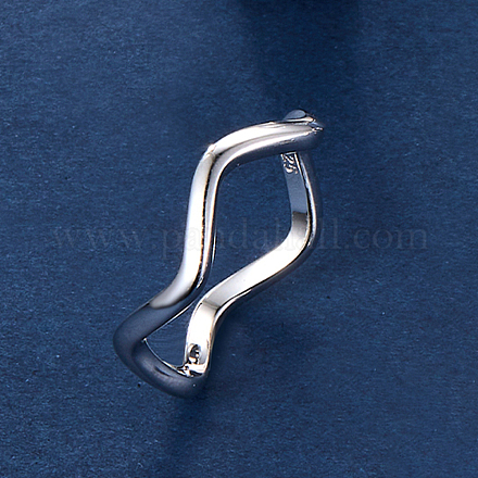 925 перстень из стерлингового серебра неправильной формы TI3281-2-1