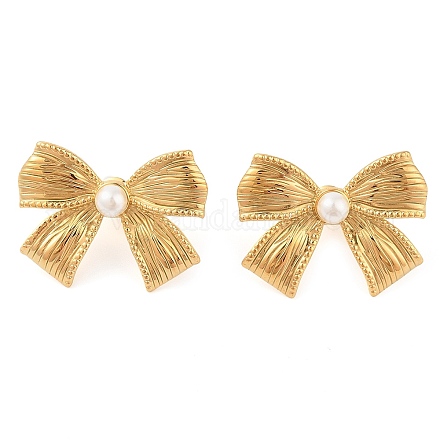 Серьги-гвоздики из нержавеющей стали 304 для женщин EJEW-Z063-03G-1