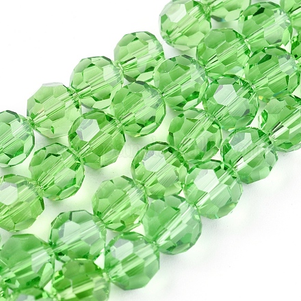 Chapelets de perles en imitation cristal autrichien G-M181-8mm-16A-1