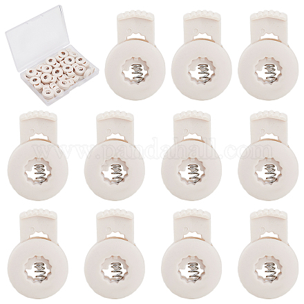 Пластиковый пружинный стопорный цилиндр замка шнура FIND-GF0002-65-1