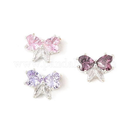 Латунные микро проложить кубического циркония подвески KK-K297-25S-1