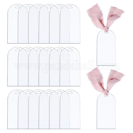 20 шт. пустые акриловые знаки AJEW-CA0004-39-1