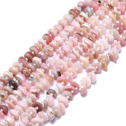 Chapelets de perles en opale rose naturelle G-F715-065-1