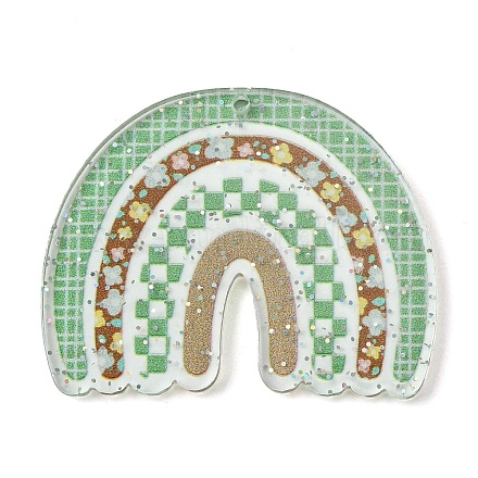 Непрозрачные акриловые подвески SACR-P032-01D-1