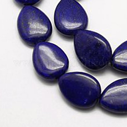 Natural Lapis Lazuli Bead Strands G-G425-15x20mm-A-1