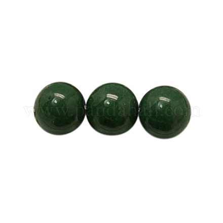 Chapelets de perles en jade Mashan naturel G-H1626-10MM-26-1