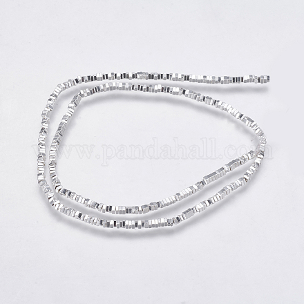 Electroplate Non-magnetic Synthetic Hematite Bead Strands G-K237-08G-1