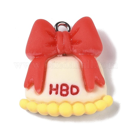 Подвески из непрозрачной смолы RESI-S403-03J-1