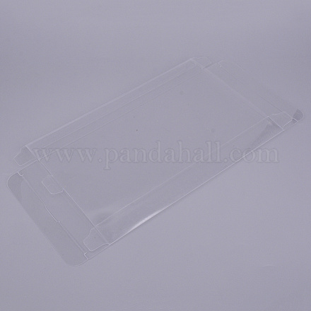 Прозрачная коробка из пвх конфеты угощение подарочная коробка CON-WH0074-10C-1