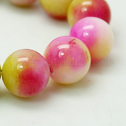 Jade Beads Strands G-D264-10mm-XH11-1